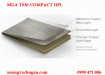 Tại sao nên chọn lựa tấm compact HPL làm vật liệu thi công nhà vệ sinh