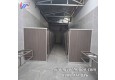 Thi Công Vách Vệ Sinh Compact HPL Màu Vân Gỗ Tại Nhà Xưởng Quận 4